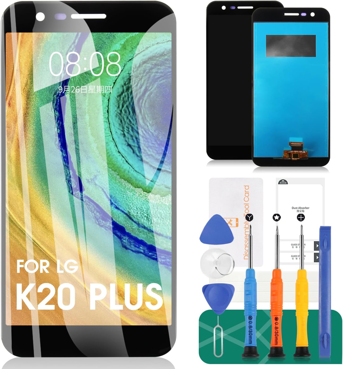 Screen Replacement LG VS501 Display LCD for LG K20 Plus LCD for LG K10 2017 M250 MP260 TP260 Touch Screen Digitizer Sensor Assembly Kit Repair Parts