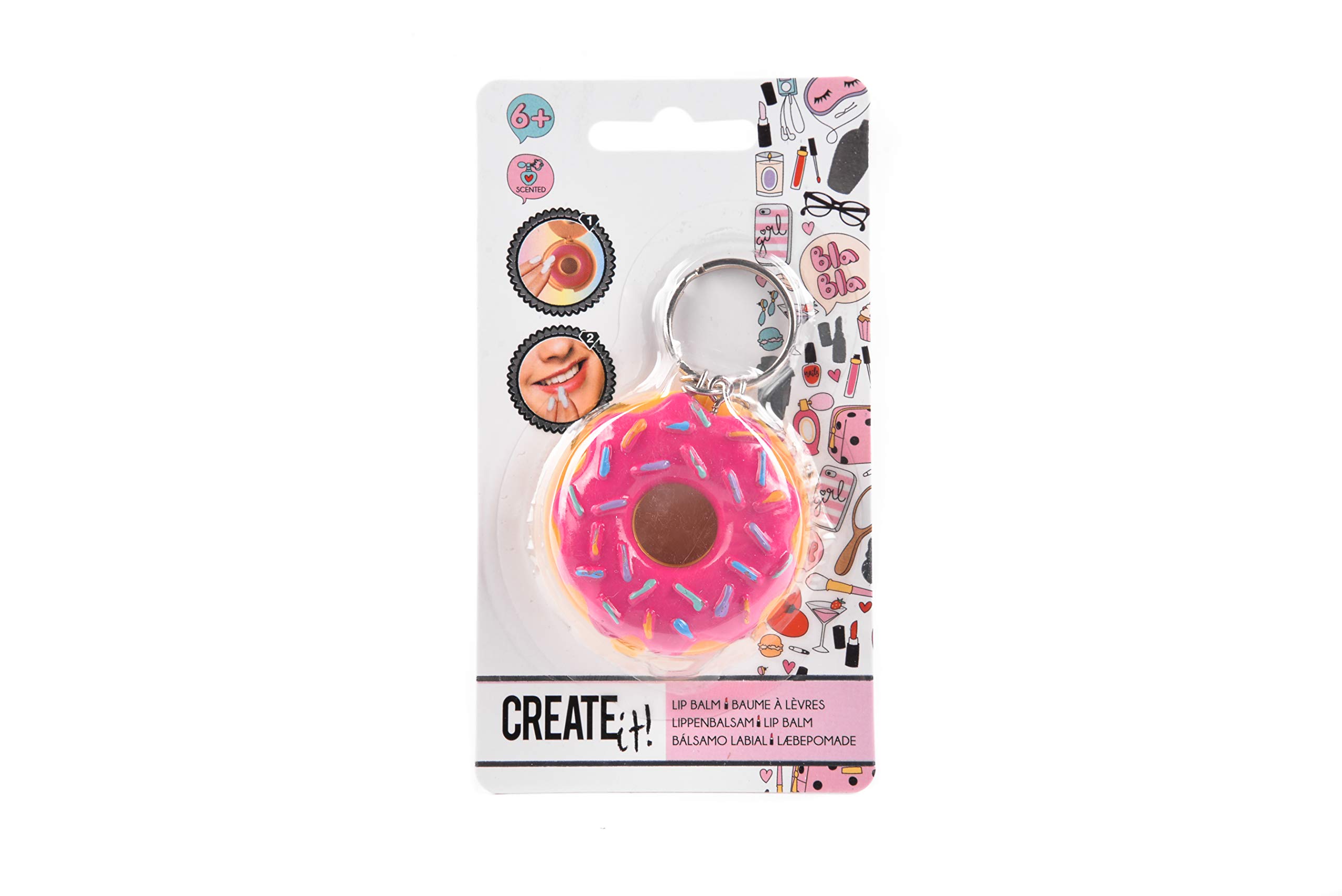 CREATE IT! LIPBALM DONUT-PINK