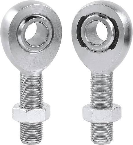 Miniatura 3 de Kit de extremo de varilla Heim de 34 pulgadas, juntas cromadas de 0.750 pulgadas para dirección, suspensión, barras de tracción, juntas de dirección