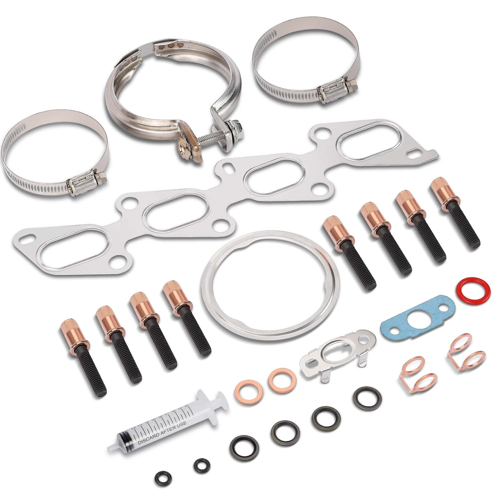 A-Premium Turbocharger Gasket Kit Compatible with Chevrolet Cruze 2011-2015, Cruze Limited 2016, Sonic 2012-2019, Trax 2013-2019 & Buick Encore 2013-2019, 1.4L