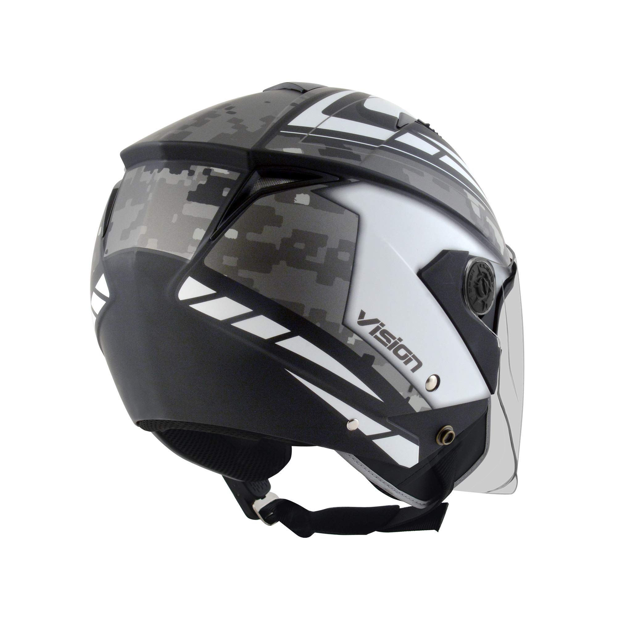 Amazon | [セプツー] バイクヘルメット ジェット VISION(ビジョン