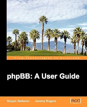 phpBB: A User Guide: Set up and run your own discussion forum Abridged Edition book cover