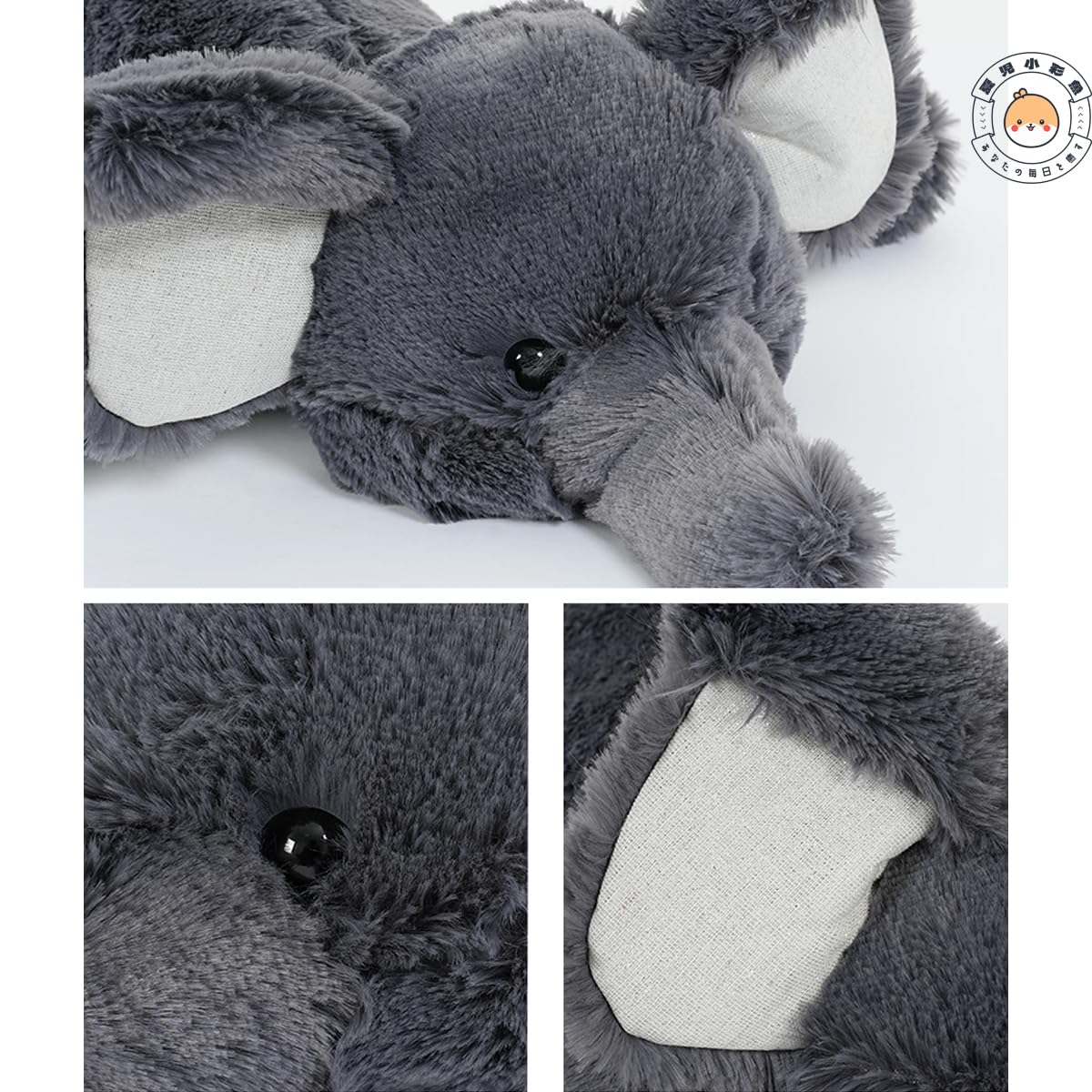 Amazon.co.jp: ゾウ 抱き枕 ぬいぐるみ 大きい リアル ぞう 可愛い