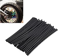 Vista 6 de Keenso - Juego de 36 fundas para radios de llantas de motocross, kit de envolturas de protección para motocicleta, protector universal de motocross