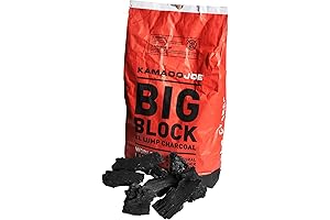 Kamado Joe Big Block Charcoal | Prime 6 Hardwood Charcoal For Grilling