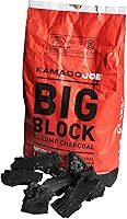 Kamado Joe Big Block XL Premium 100% All-Natural Hardwood Lump Charcoal Reusable Up to Three Times and 18-Hour Burn Times, 1-Pack, 20LBS Model KJ-CHAR