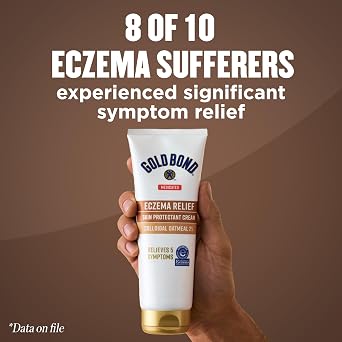Gold Bond Ultimate Eczema Relief Skin Protectant Cream, 8 Ounce