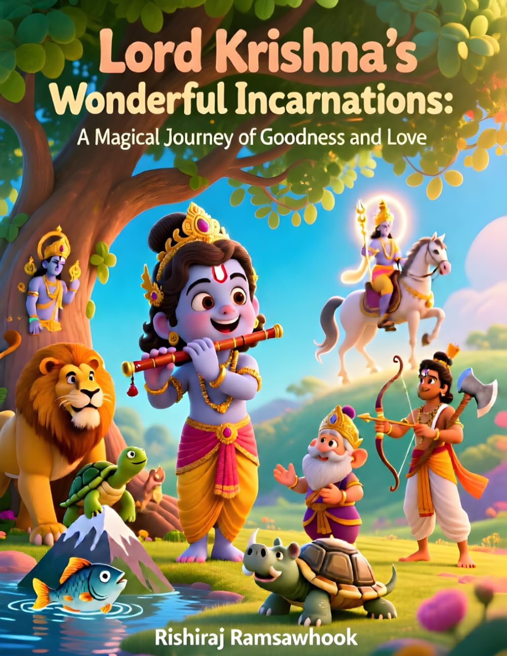 Lord Krishna's Wonderful Incarnations: A Magical Journey of Goodness and Love
