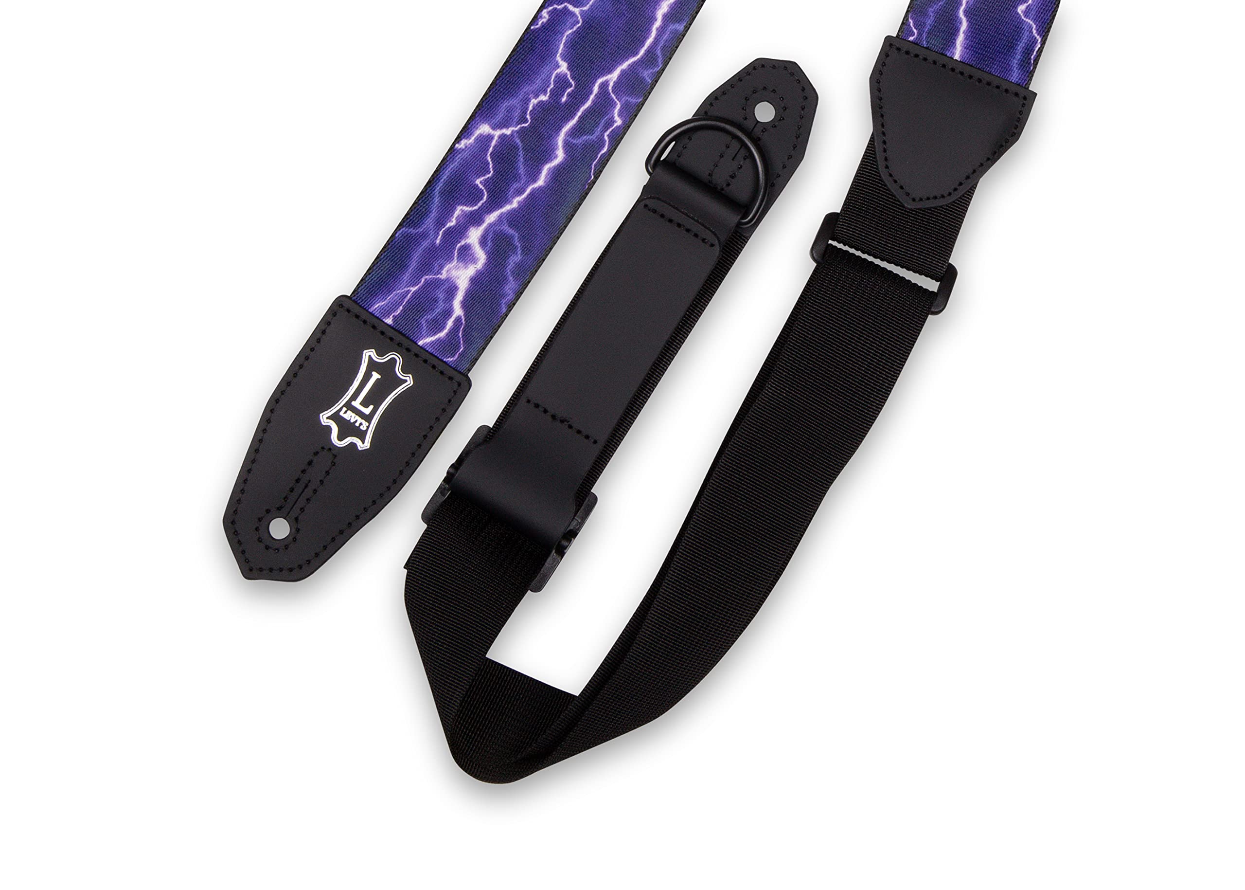 Levy's Mprh Guitar Strap, Lightning Bolt, One Size - Image 2