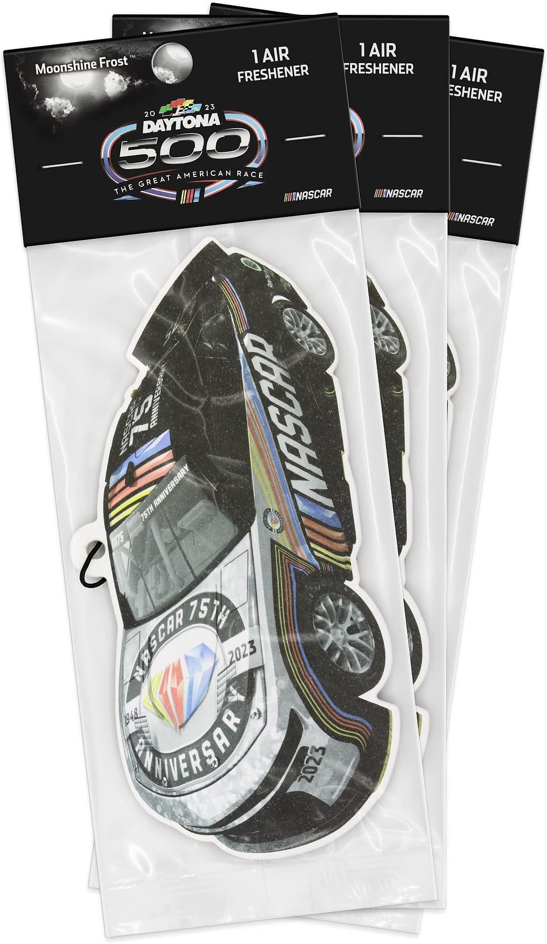 75th Anniversary Limited Edition - Automotive Car Air Freshener - Moonshine Frost (Daytona 500/3-Pack)