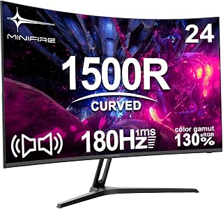 Minifire 24 Inch Curved Gaming