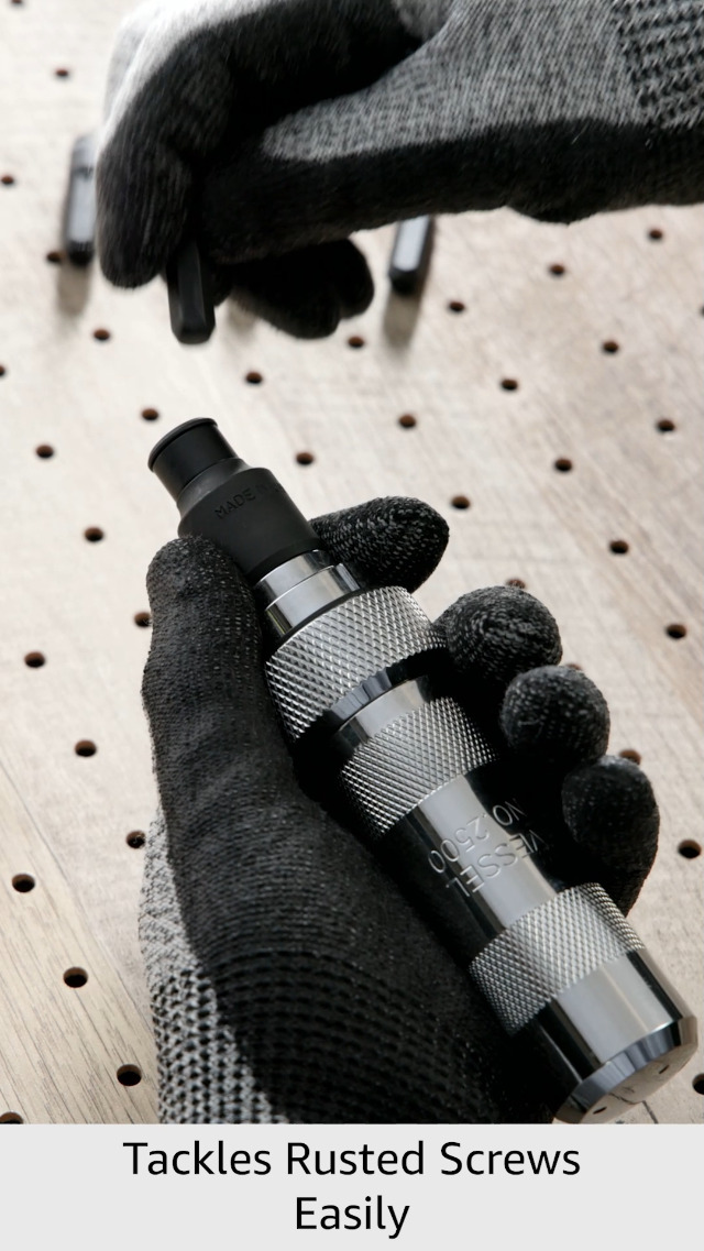 Vessel Impact Driver No.250001 (japan import), Screwdriver Sets