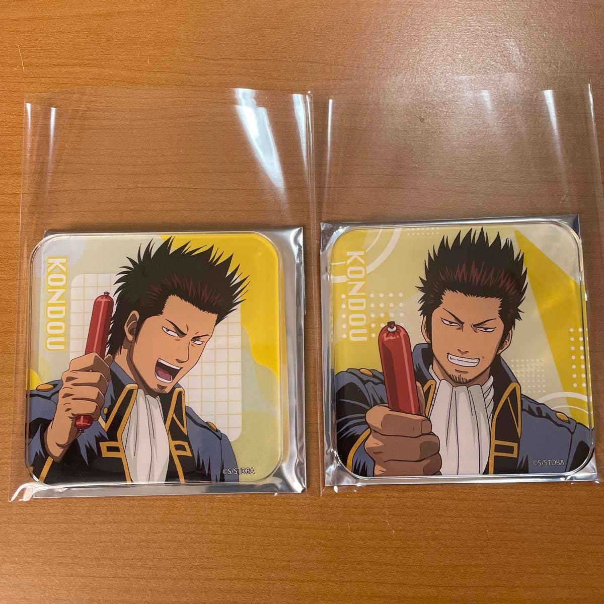 Gintama Jump Festa 2024 Jean FES JF2024 Acrylic Coaster Broccoli ISAO Kondo Shinsengumi