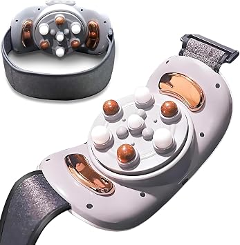 Electric Abdominal Massager, Bianstone Automatic Abdominal Massager with 15mm Massage Head, Adjustable 3 Levels Intensity and 5 Modes, for Abdominal, Back, Neck and Legs