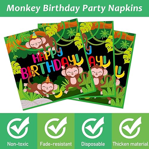 Miniatura 277 de 96 piezas de suministros de fiesta de cumpleaños florales de cumpleaños, platos de papel, servilletas, flores de oro rosa, decoraciones de fiesta