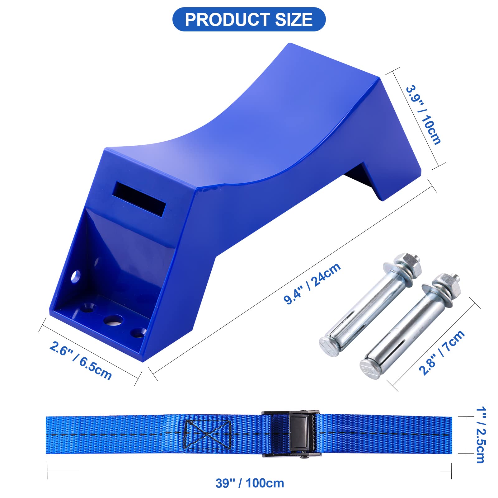 Support Mural Pour Bouteille De Gaz Avec Sangle Nylon – Fixation Sécurisée 2m, ABS Robuste – Pour Soudage Ou Transport - 7