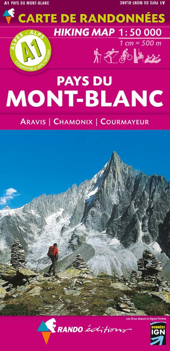 Mont-Blanc (Pays du) - Aravis - Chamonix - Courmayeur A1
