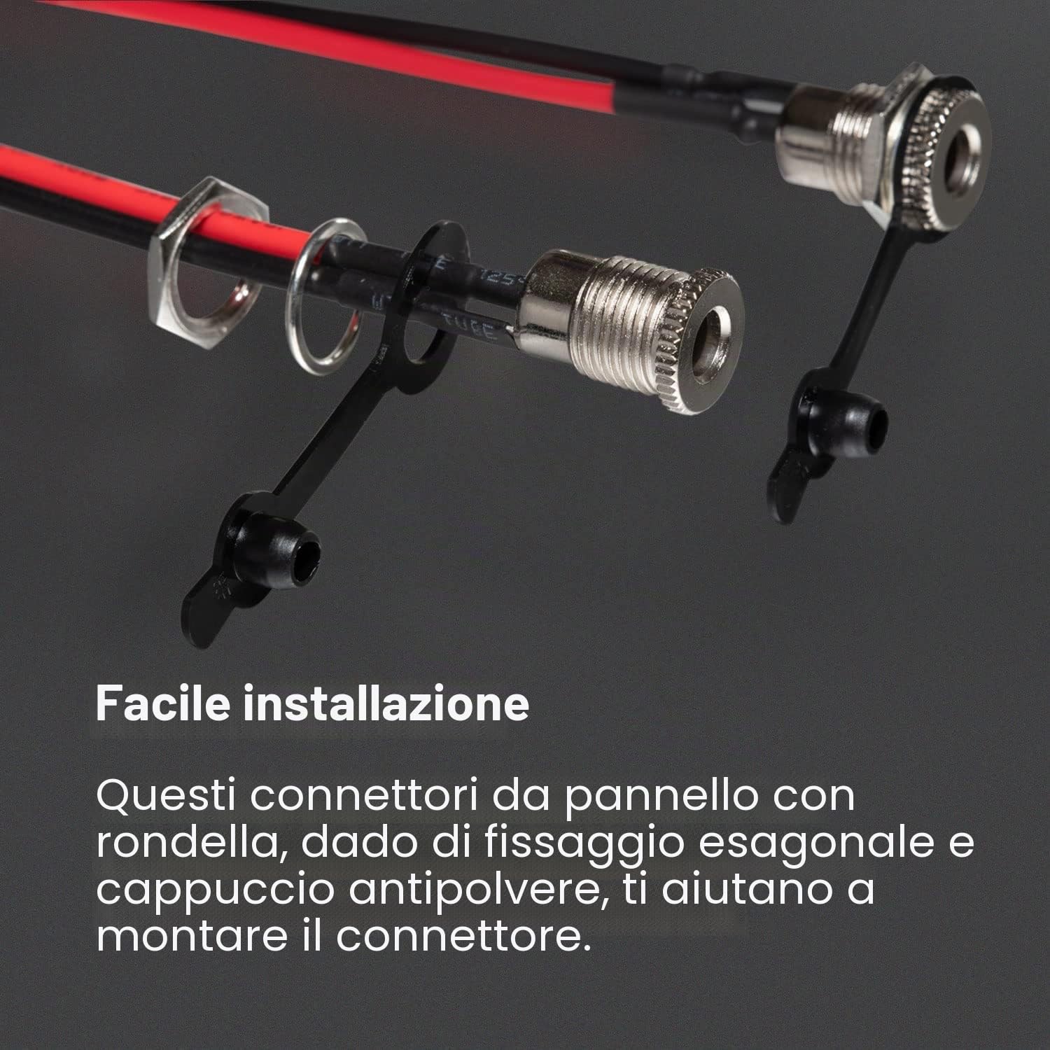 RUNCCI-YUN 20Pezzi 5.5 mm x 2.1 mm DC 12V connettore maschio femmina da pannello,DC 12V connettori alimentazione,connettore saldare DC,Per CCTV Home Security Surveillance Camera