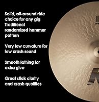 Vista 4 de Zildjian Serie K - Platillo ride de 20 pulgadas (50,8 cm)