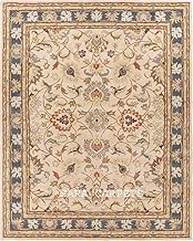 Hand Tufted Carpet Beautiful Floral Design Export for Living Room-Bedroom & Hall Size 6 feet by 9 feet
