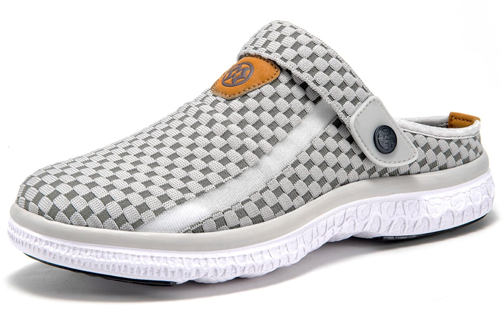 Zoccoli Sabot Uomo Donna Spiaggia Giardino Pantofole Maglia Traspirante Clogs Scarpe da Mare Estate Sandali Antiscivolo Piatto Ciabatte