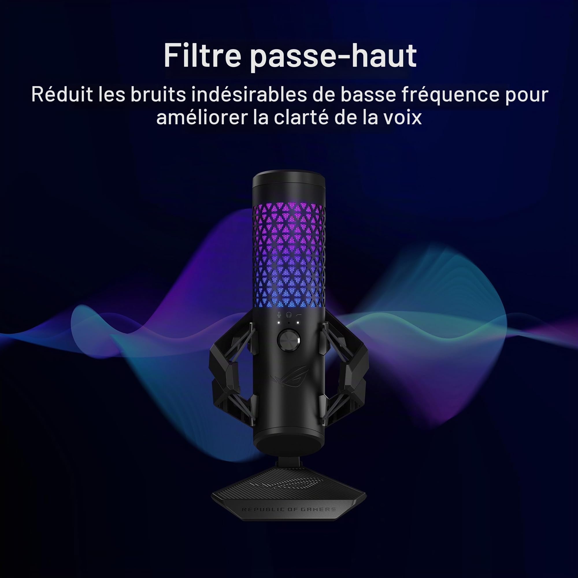 ASUS - ROG Microphone Gaming ROG CARNYX