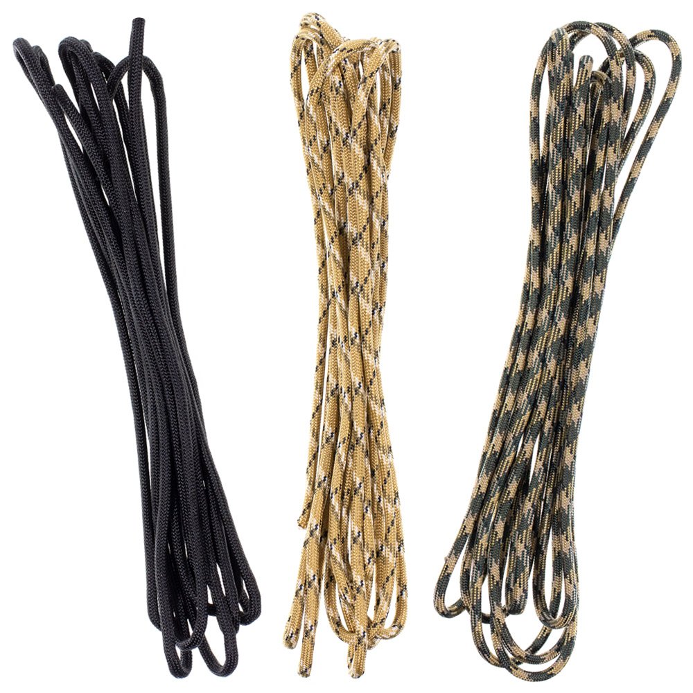 Paracord Bracciale Kit – 5 Matasse Di 25 Metri Di 550 Paracord 125 Feet Totale Con 10 Fibbie A Sgancio Laterale – Perfetto Per Casa, Auto, Uso Di Emergenza, Artistici E Bracciali - Foto 2