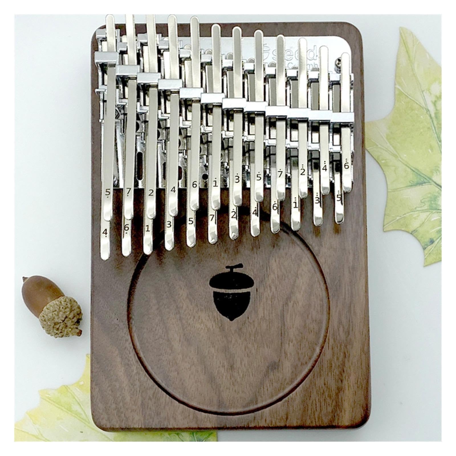 Kalimba portatile Kalimba Noce Nera 24 Note