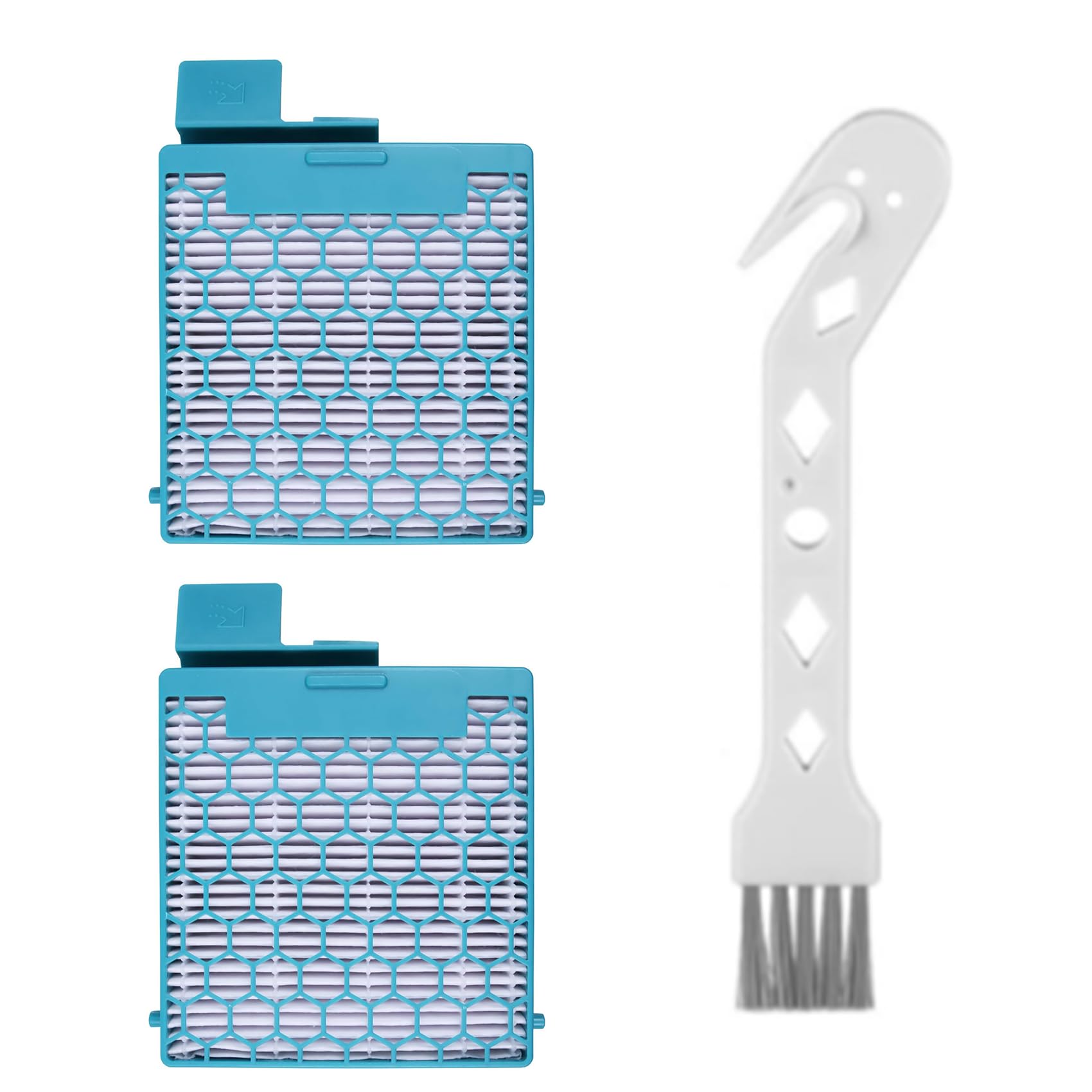 3 Stück Ersatz HEPA-Filter Kompatibel Mit Miele Boost CX1 Active/Allergy/Cat & Dog/Parquet PowerLine, Alternativ Hygiene AirClean Filter Für SF-HA 60/SF-HY 60