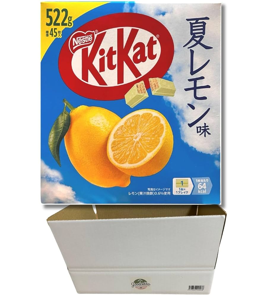 KitKat 夏レモン味 Amazon | 【クール便】ネスレ キットカット 夏レモン味 522g