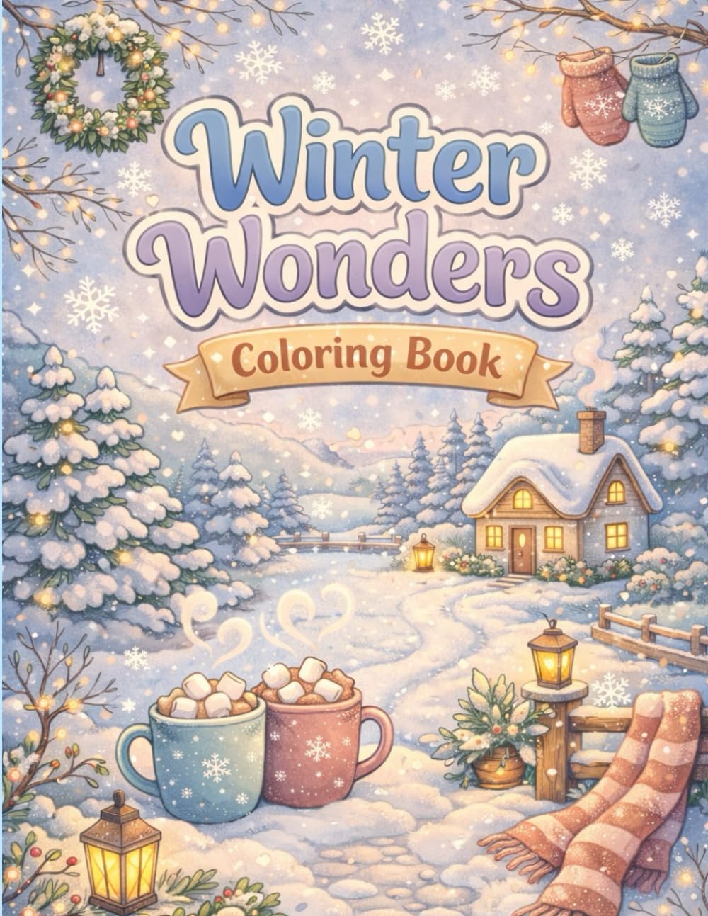 Winter Wonders: Cozy Scenes & Snowy Dreams (Seasons of Joy: A Year of Coloring)