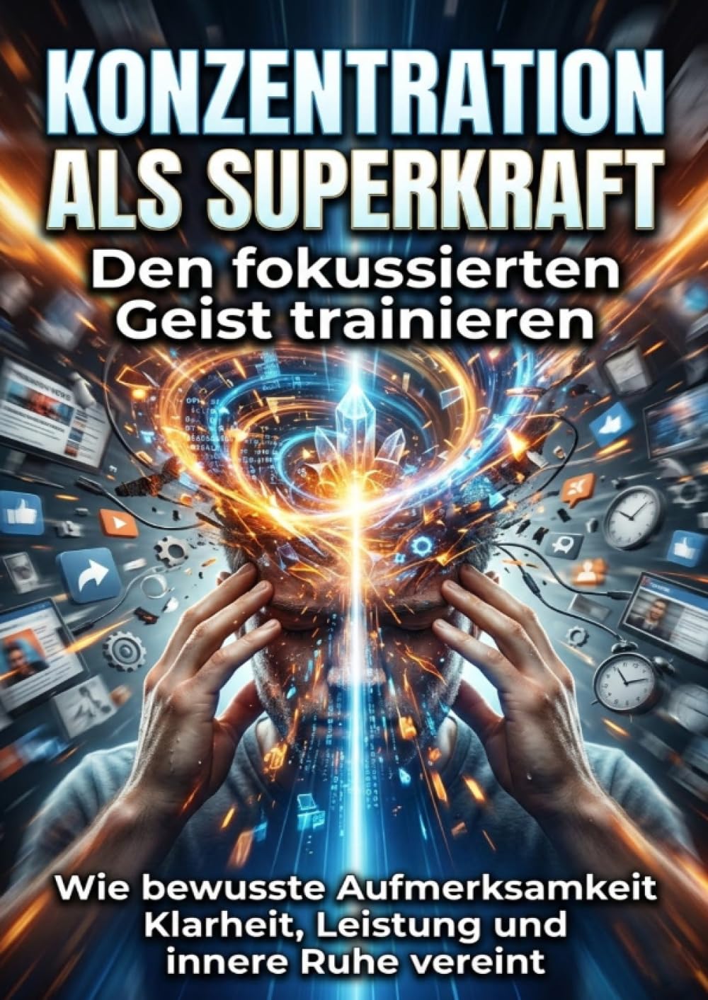 Konzentration als Superkraft: Den fokussierten Geist trainieren: Wie bewusste Aufmerksamkeit Klarheit, Leistung und innere Ruhe vereint