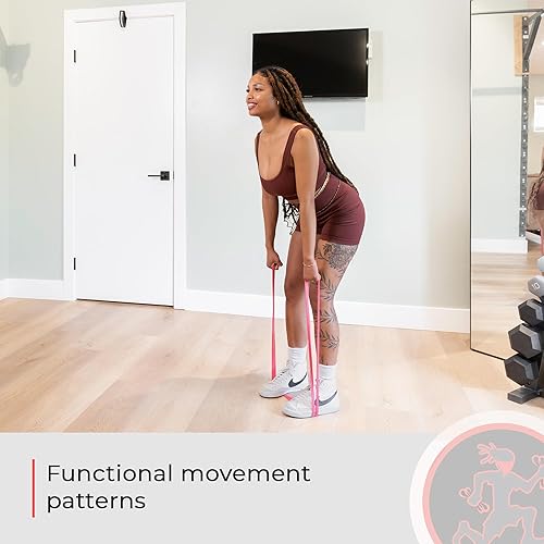 Miniatura 7 de Functional Fitness Banda de resistencia, elige entre 7 bandas de tensión, 5200 libras de resistencia para movilidad, estiramientos, pilates,