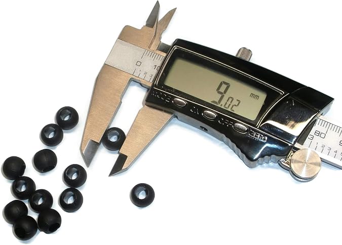 RedVex Ranger Pace Counter Beads 10 inches (ungutted) - ABS Clip - Choose Your Color - Customization Available (Coyote Brown)