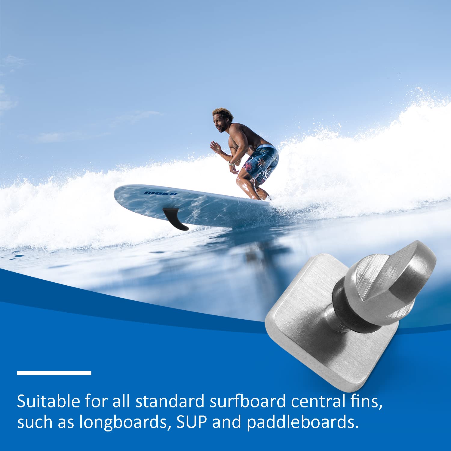 10 Pcs Tornillo de Paddle Surf, Quillas Surf, Accesorios para Sup