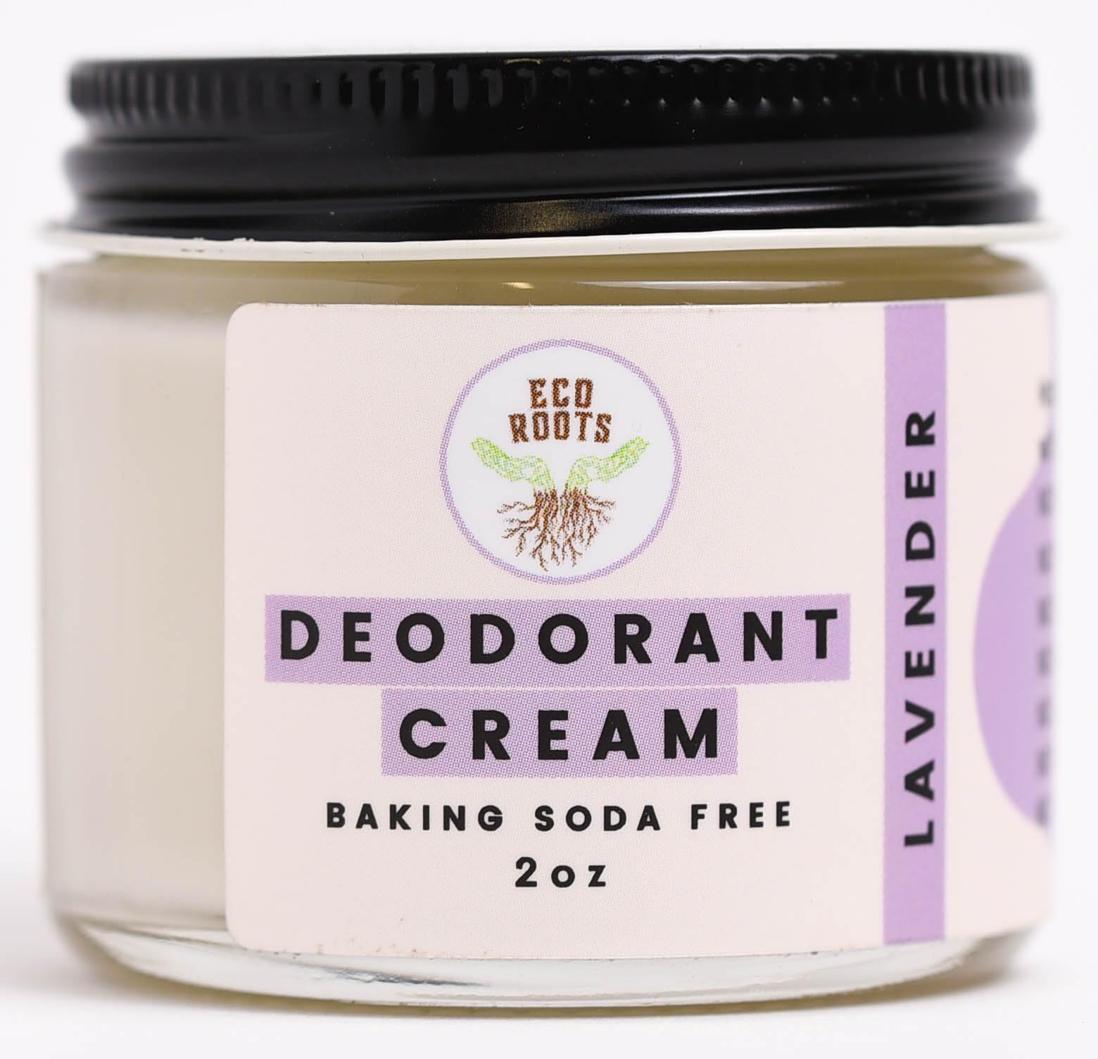 ECO ROOTS Natural Deodorant for Women & Men | Organic Deodorant Cream Non Aluminum | Baking Soda Free Healthy Deoderant for Body & Private Parts | All Vegan Pit Paste Zero Sweat |Lavender Scent