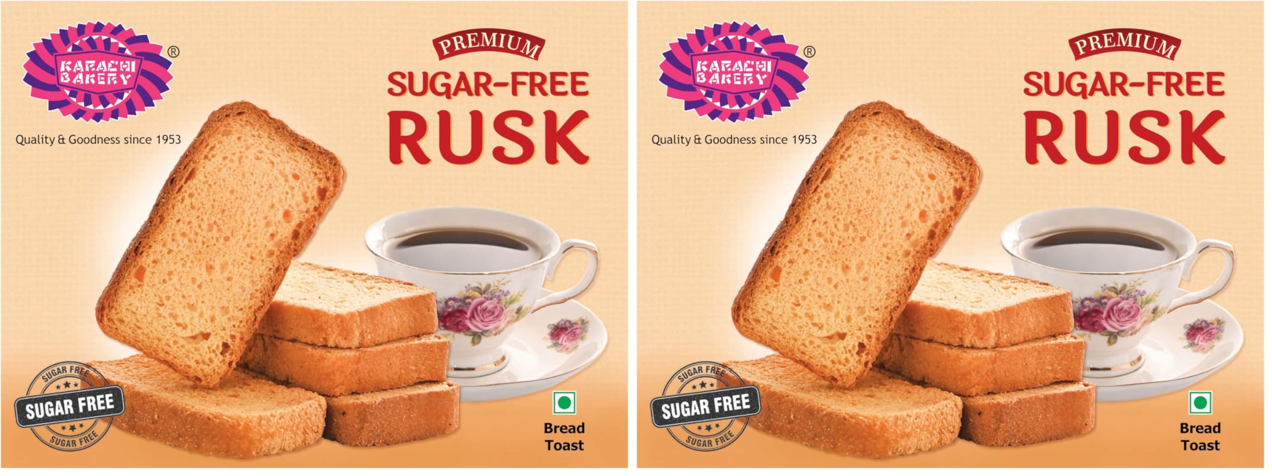 Karachibakery Sugarfree Rusk 250gram (Pack of 2)-image-24