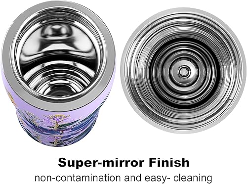 Miniatura 4 de Super Sparrow Botella de agua aislada de acero inoxidable, 12 onzas, 17 onzas, 25 onzas, taza de viaje sin BPA, frasco de metal a prueba de fugas