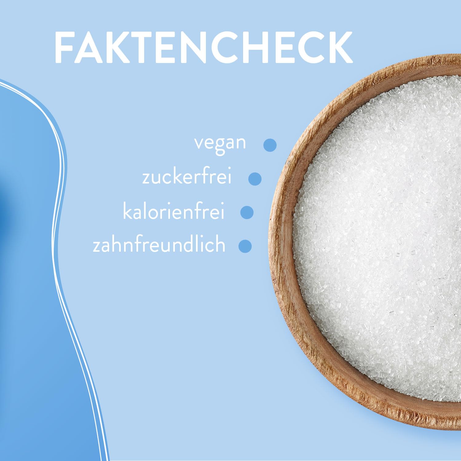 BORCHERS Erythrit, Kristalline Streusüße 4,5kg, Tafelsüße, weniger süß, kalorienfrei & zuckerfrei, Zuckerersatz, Süßungsmittel, Zuckeralternative, XXL Vorteilspack im Eimer
