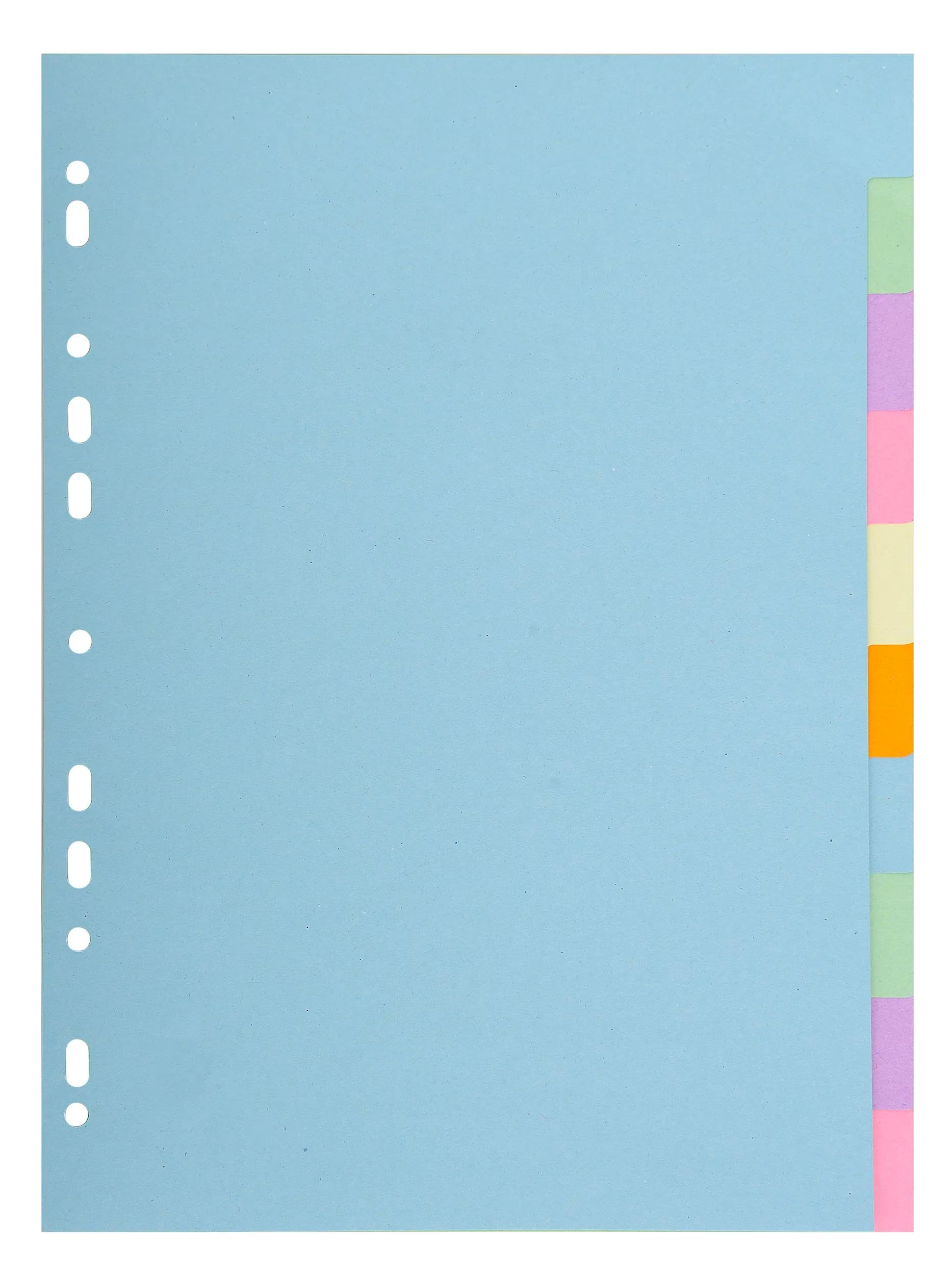 Intercalaires carte 180g forever 10 positions - a4
