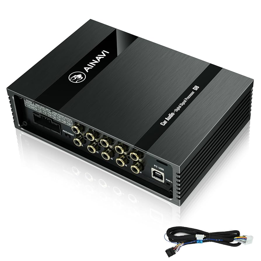 Car Audio Digital Signal Processor - DSP Car Equalizer Built