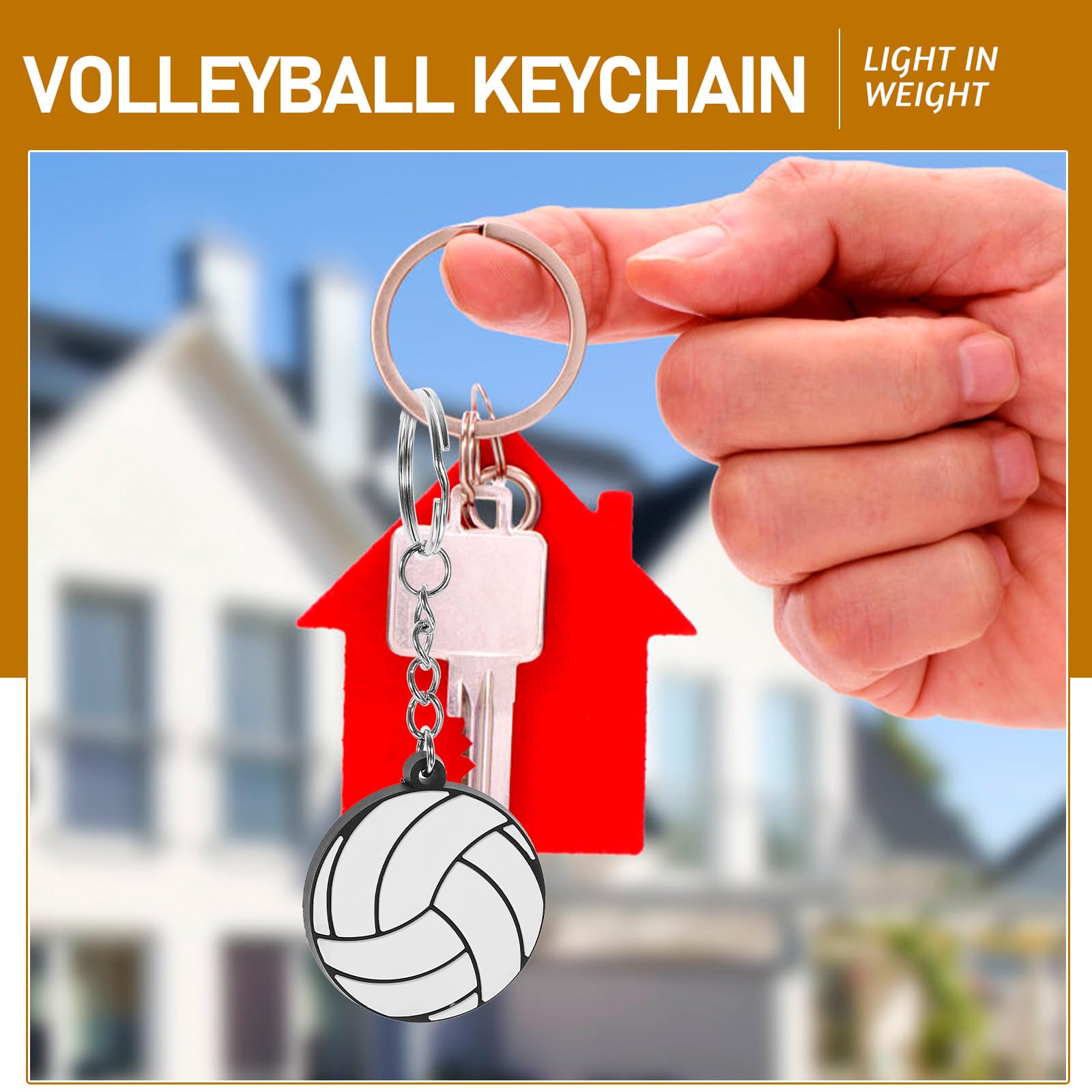 Portachiavi Pallavolo Metallo 40 Pz Happyyami Bomboniere Sportive