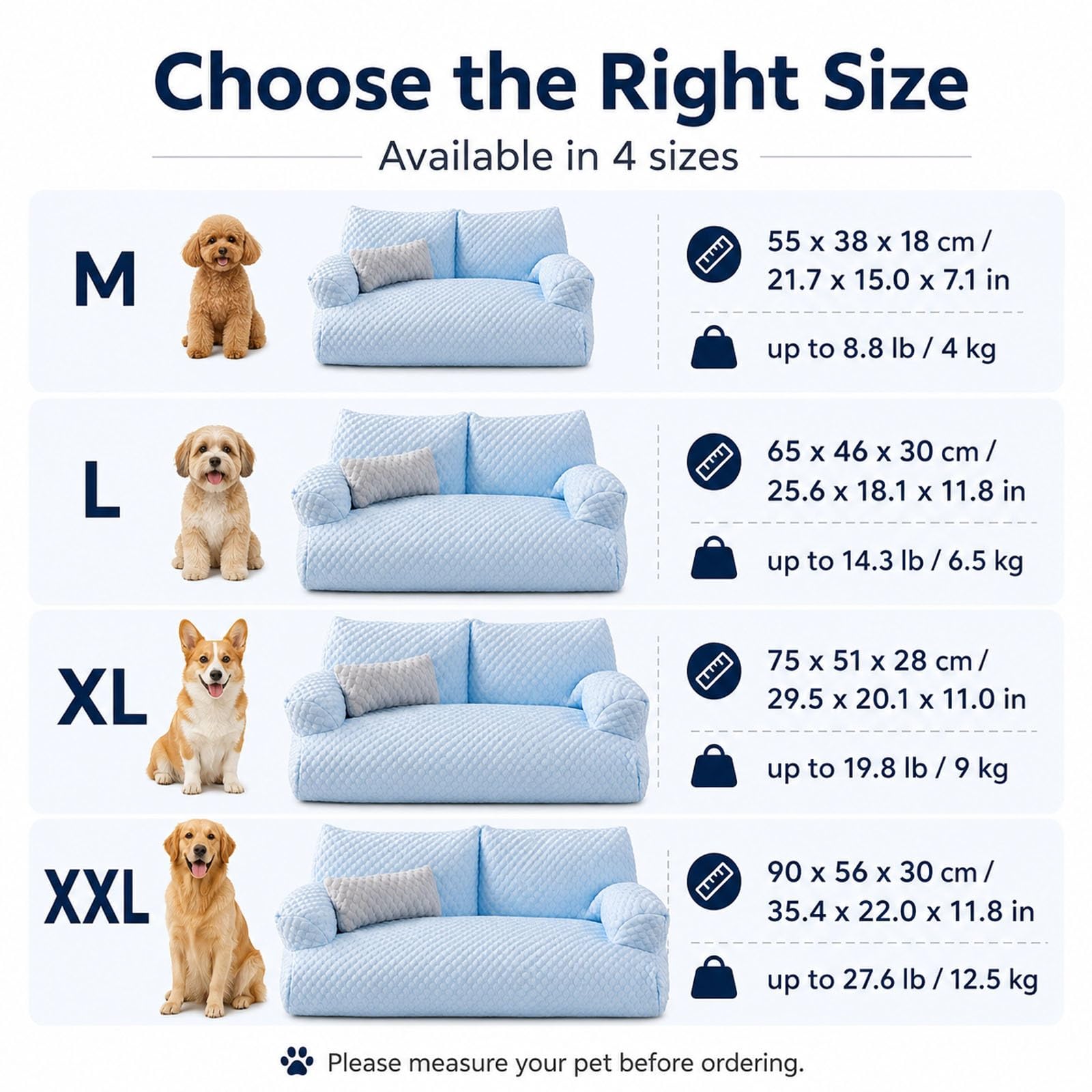 Generico Cuccia Rinfrescante per Cani Di Piccola Taglia E Gatti Da Interno – Lettino Lavabile per Cani Piccoli, Cuccioli E Gattini – Cuccia Accogliente per Tutte Le Stagioni(Pink,L)