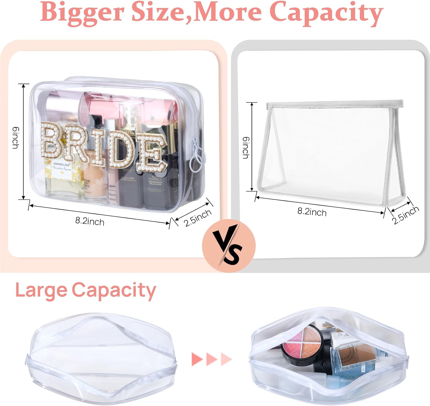 Our Honest Take on the Etercycle Bride Clear Makeup Bag Review