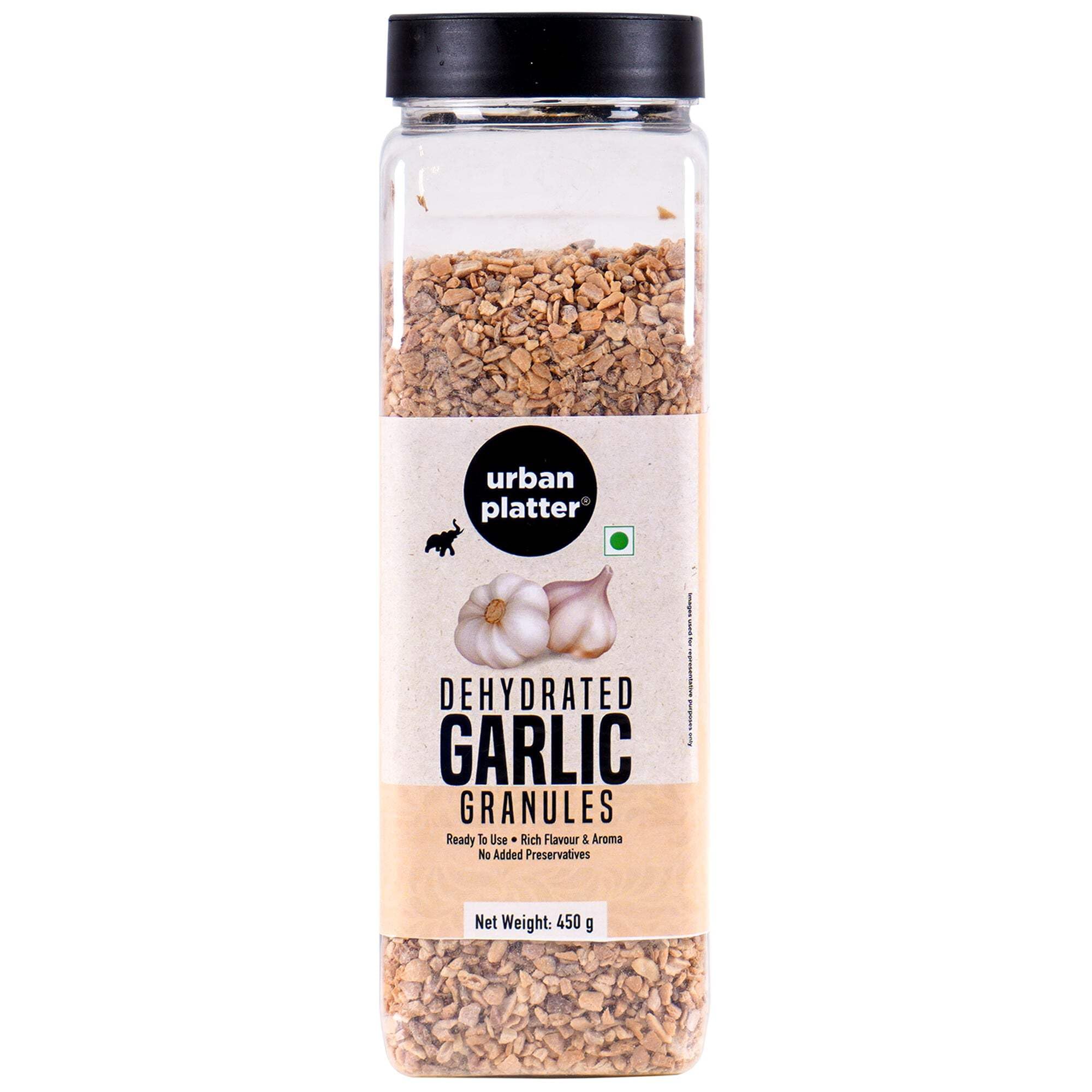 - Garlic Granules Shaker Jar, 450g / 15.8oz