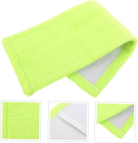 Miniatura 7 de Trapeador de limpieza de pisos de microfibra, cabezales planos, cabezales de trapeador húmedos y secos, almohadillas reutilizables, paños de