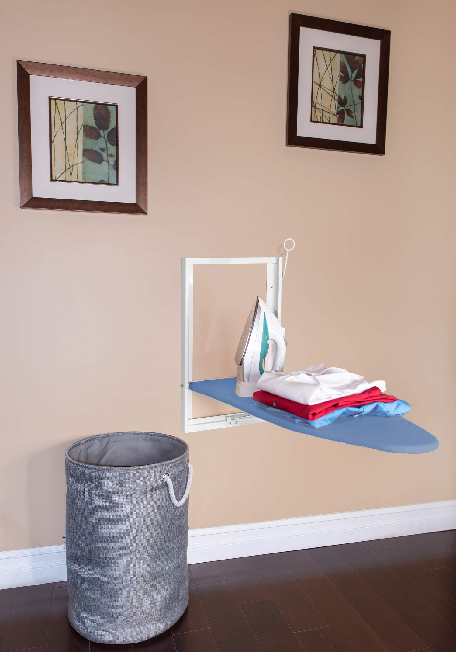 Xabitat Wall Mounted Ironing Board Compact Mount Fold Down Ironing