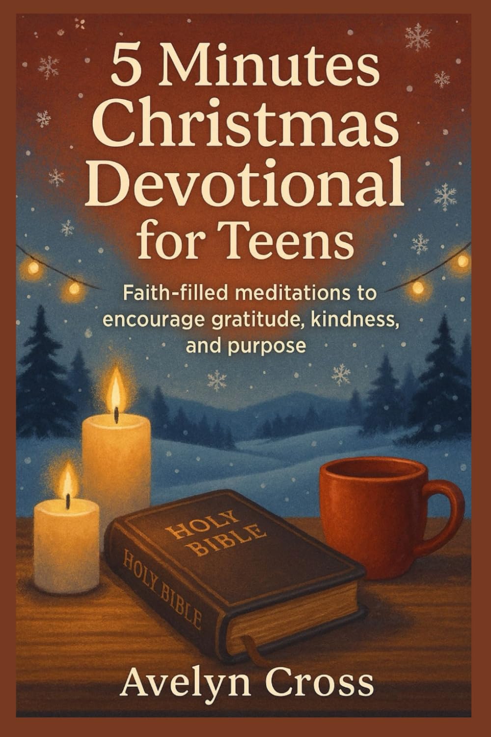 5 Minutes Christmas Devotional for Teens: Faith- filled meditations to encourage gratitude, kindness, and purpose