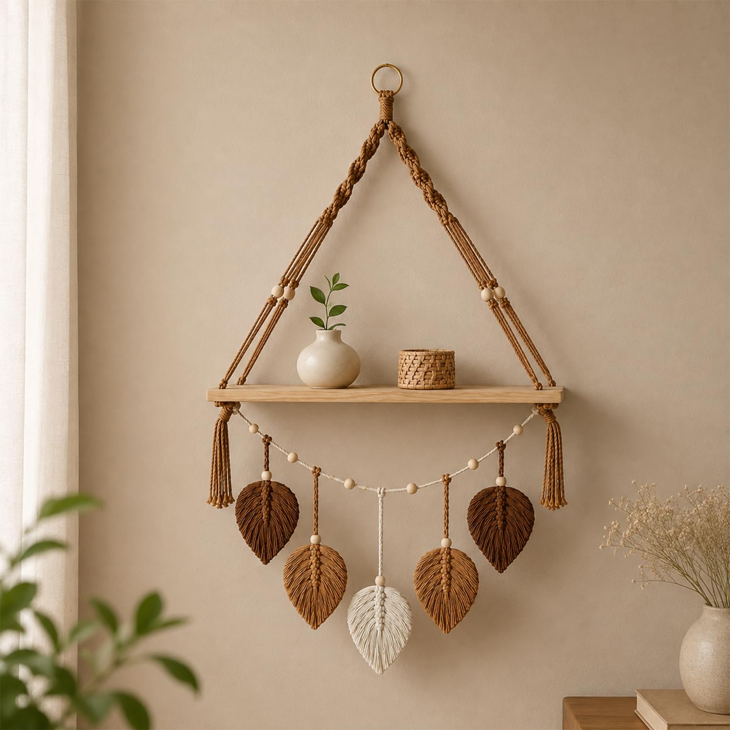 Nostrae Ekhasa Macrame Wall Hanging - Boho Decor -18