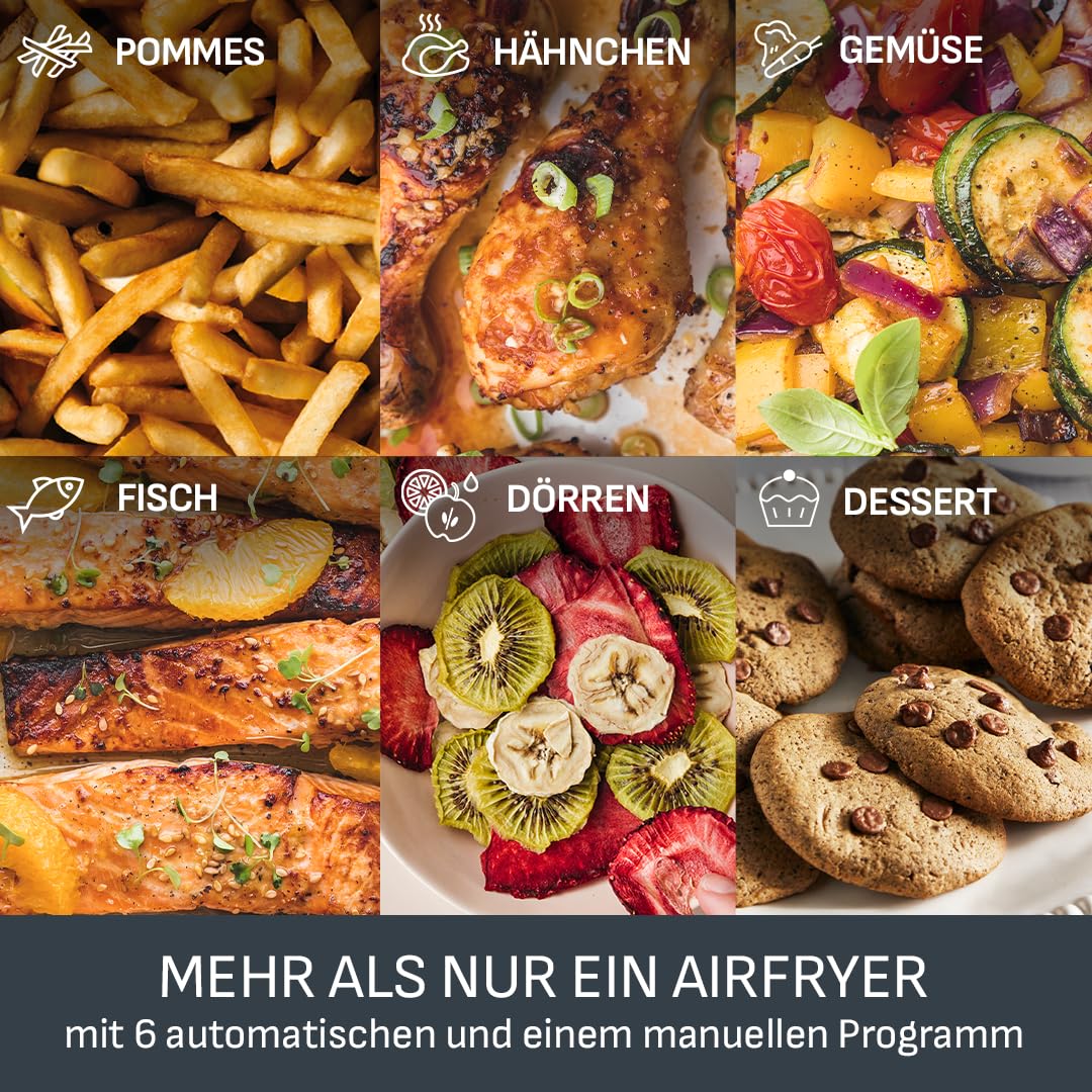 Tefal Dual Easy Fry Friteuse à Air Chaud Double Chambre Ansicht 7